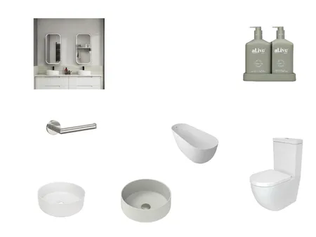 Bathroom Interior Design Mood Board by sianleach12@gmail.com on Style Sourcebook