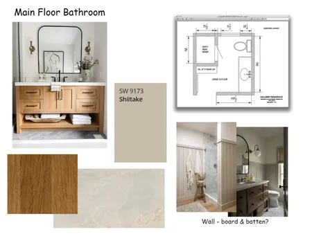 Cabin - Main Floor Bathroom Interior Design Mood Board by SheriBauer on Style Sourcebook