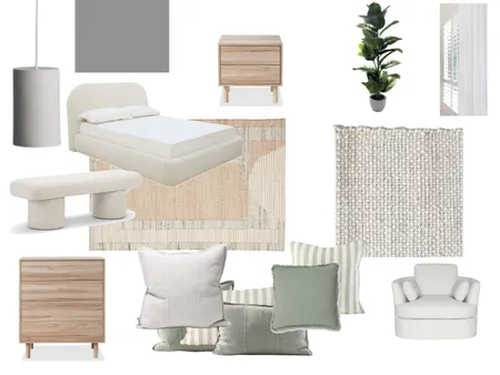 Master Bedroom Interior Design Mood Board by sianleach12@gmail.com on Style Sourcebook