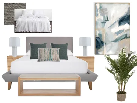 Ms Muller master bedroom 2.5 Interior Design Mood Board by tlaws