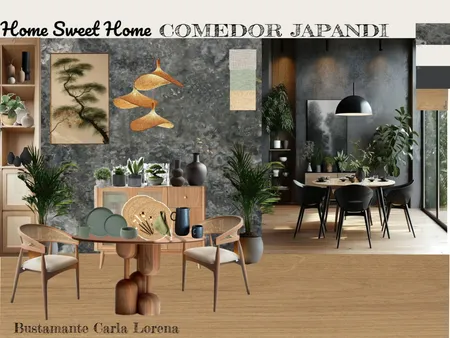COMEDOR JAPANDI Interior Design Mood Board by Lore73 on Style Sourcebook