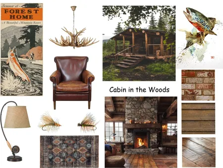 Cabin in the Woods Interior Design Mood Board by Deborah Lovell Interiors on Style Sourcebook