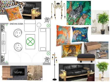 Diplomski rad - Dnevna soba Interior Design Mood Board by Jandejan on Style Sourcebook