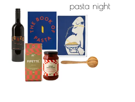 pasta night Interior Design Mood Board by Sonya Ditto
