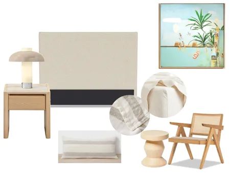 Bed Interior Design Mood Board by Bianco Studio on Style Sourcebook