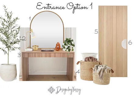 Entry Option 1 Interior Design Mood Board by DesignbyFussy on Style Sourcebook