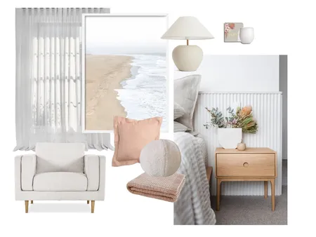 Feminine guest bedroom Interior Design Mood Board by White Soul Studio | Interiors & Styling on Style Sourcebook