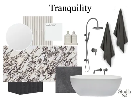 Main Bathroom Interior Design Mood Board by Studio 82 Interior Design on Style Sourcebook