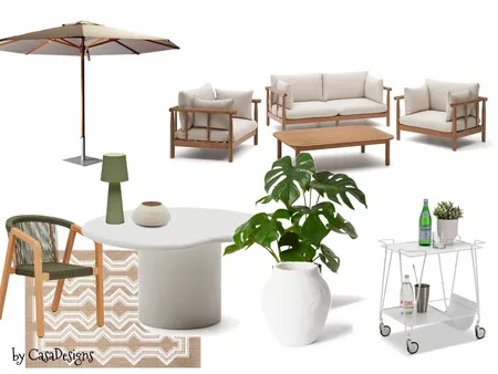 Relaxed Coastal Outdoor Living Interior Design Mood Board by CasaDesigns on Style Sourcebook