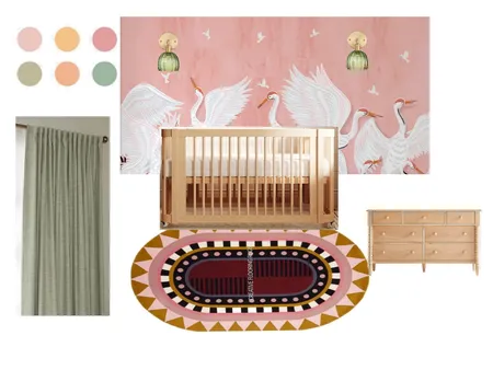 Baby Girls Nursery Interior Design Mood Board by CIsagba16 on Style Sourcebook