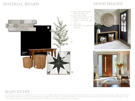 MAIN ENTRY Interior Design Mood Board by micahanne on Style Sourcebook
