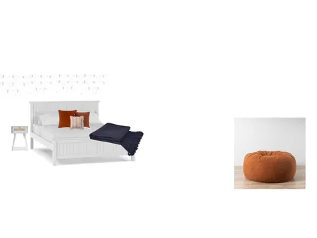 Rust Bedroom Interior Design Mood Board by honeybuttonsewing@gmail.com on Style Sourcebook