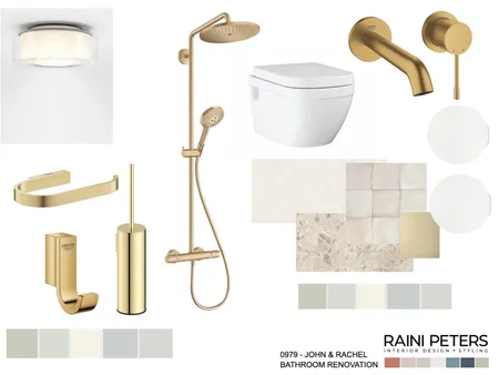 Bathroom J & R Grohe Interior Design Mood Board by Raini Peters Interior Design + Styling on Style Sourcebook