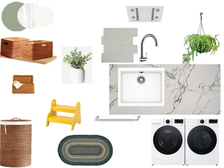 laundry Interior Design Mood Board by Nillamagz