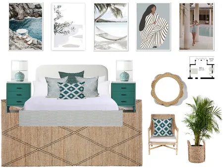 HUNTERS HILL - LG - Bed 4 Interior Design Mood Board by ONE CREATIVE on Style Sourcebook