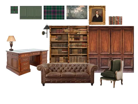 Traditional study Interior Design Mood Board by tormillerdesign@mac.com on Style Sourcebook