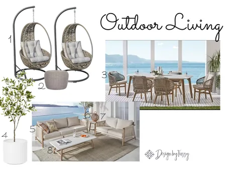 Outdoor Living option 3 Interior Design Mood Board by DesignbyFussy on Style Sourcebook