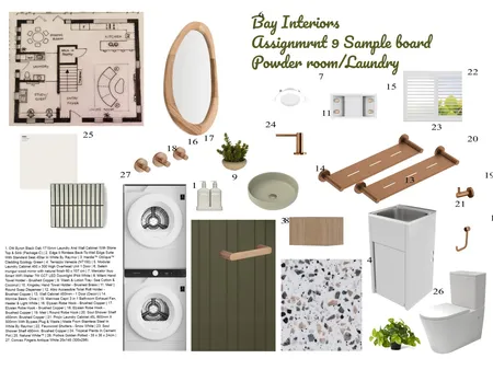 Bathroom Final Interior Design Mood Board by lighthousewalker@hotmail.com on Style Sourcebook