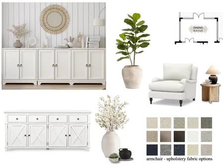 Hunters Hill - Ground Level - Dining Revision 2. Interior Design Mood Board by ONE CREATIVE on Style Sourcebook