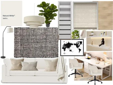 Home Office Sample Board Interior Design Mood Board by Rochelleshaw on Style Sourcebook