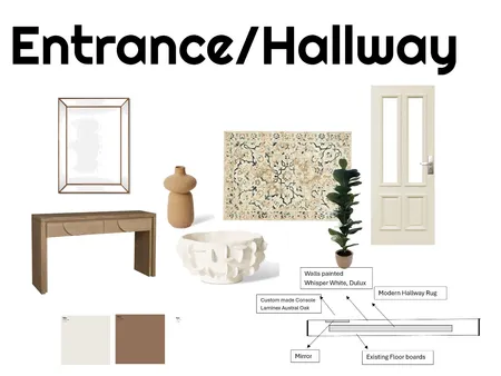 hallway Interior Design Mood Board by C.topcu on Style Sourcebook