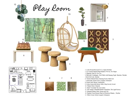 Play Room Interior Design Mood Board by Ohlala on Style Sourcebook