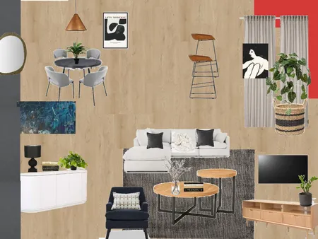 Mitchell living dining room Interior Design Mood Board by caron on Style Sourcebook