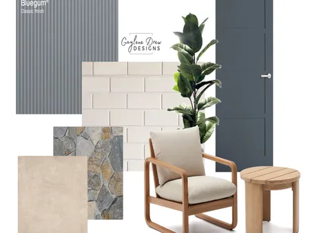 Blue steel Facade Interior Design Mood Board by Gaylene Drew Designs on Style Sourcebook