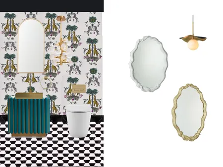 Powder Bath 4 Interior Design Mood Board by Mint Hill