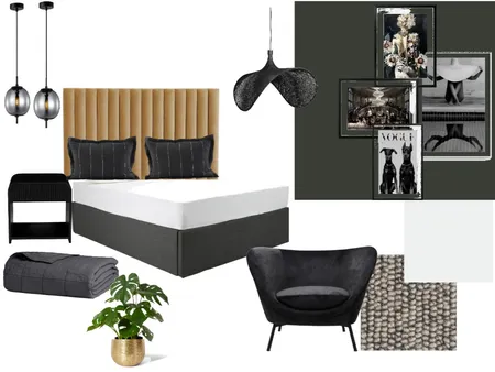 Moody Interior Design Mood Board by Debz West Interiors on Style Sourcebook