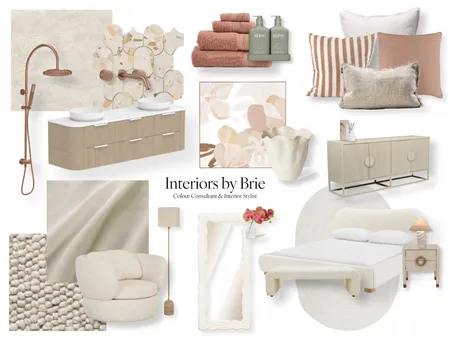 Master & Ensuite Interior Design Mood Board by Interiors by Brie on Style Sourcebook