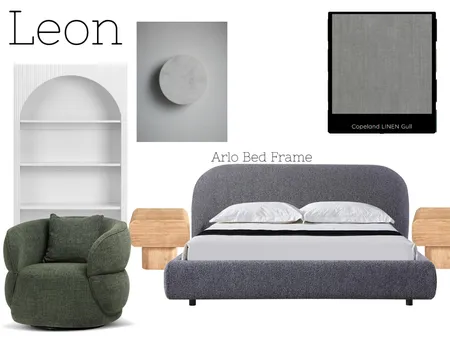 Zelkova Leon's Room Interior Design Mood Board by Betty Presilski on Style Sourcebook