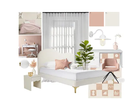 Miss 6's Bedroom Interior Design Mood Board by nicole.kaitlin on Style Sourcebook