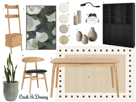 module 10 dining Interior Design Mood Board by tangoamango on Style Sourcebook