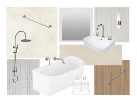 Cousen's Renovation: Main Bathroom (Light Version) Interior Design Mood Board by Cotter Builders on Style Sourcebook