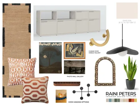 Hallway MOODBOARD Antonia Haegner Interior Design Mood Board by hello@rainipeters.com on Style Sourcebook