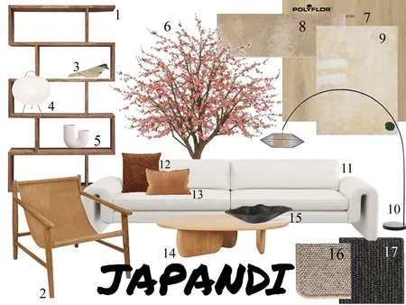 Japandi Assignment 3A Interior Design Mood Board by Ginah on Style Sourcebook