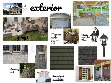 exterior Interior Design Mood Board by zacberm on Style Sourcebook