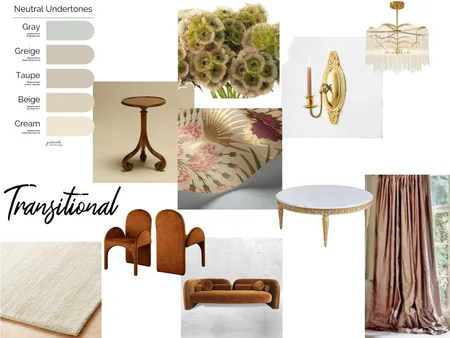 Transitional Mood Board Interior Design Mood Board by RoxanneRudisill on Style Sourcebook