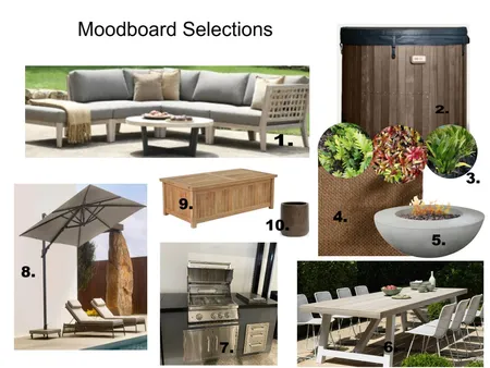 Outdoor Selections Interior Design Mood Board by Desiree Freeman on Style Sourcebook