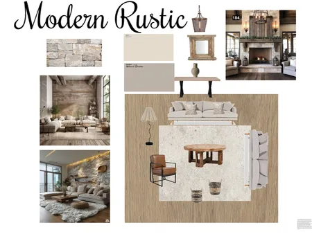 Modern Rustic Interior Design Mood Board by shagen1972