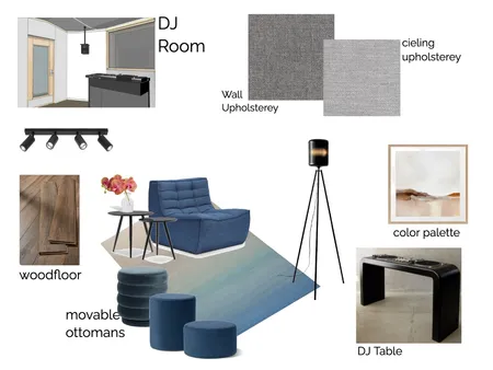 dj room rev 2 Interior Design Mood Board by aoagq on Style Sourcebook
