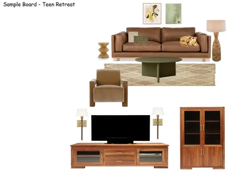 Teen Retreat_module 9 Interior Design Mood Board by Ewa Doherty
