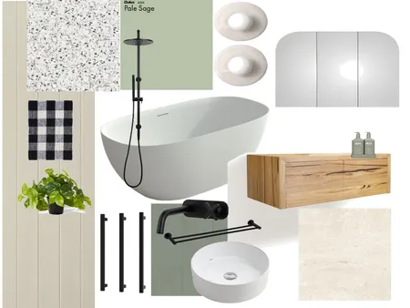 Bathroom @147 Interior Design Mood Board by reneaeliza