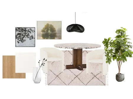 Dining Area Sample Board Interior Design Mood Board by ariapilgrim