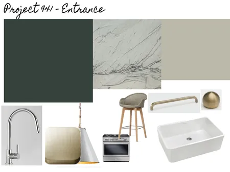 Project 941 - Kitchen Interior Design Mood Board by jominnaclancy@gmail.com