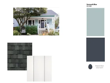 Yarmouth Blue House Exterior Interior Design Mood Board by mwicker1 on Style Sourcebook