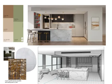kitchen view Interior Design Mood Board by blackmortar on Style Sourcebook