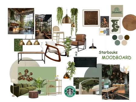 cafe Interior Design Mood Board by taranaderi on Style Sourcebook
