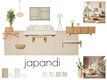 IDR 507 Japandi Interior Design Mood Board by vhansen@gmail.com on Style Sourcebook